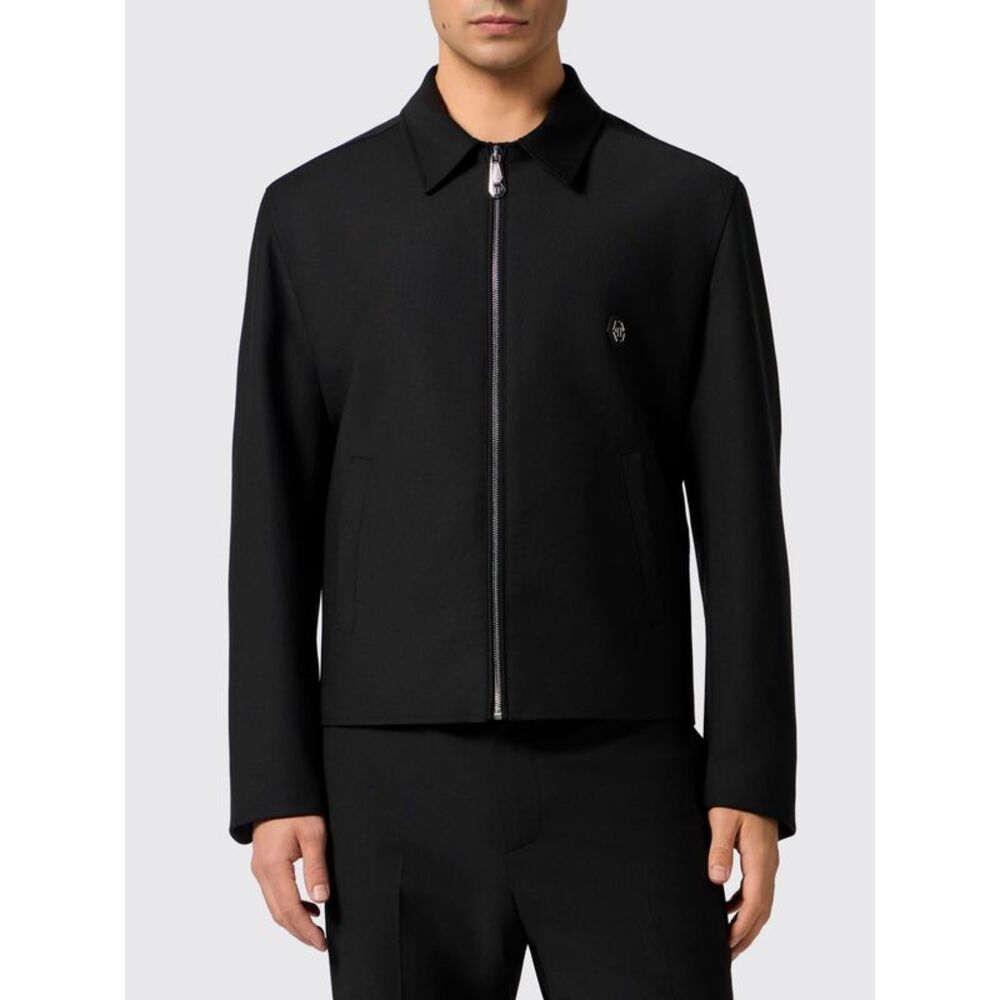 Philipp Plein Coat Men Black